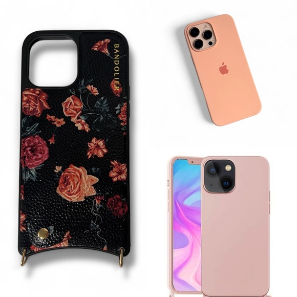 ✨Bandolier Bobby Floral in Black Floral/Gold iPhone 13 Pro Max Case + Bonus ✨ - Picture 1 of 4